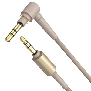 Replacement WH-1000XM5 WH-1000XM4 Headphone Audio Cable Cord Aux Wire Compatible with Sony WH-1000XM6 MDR-1000X MDR-XB950BT WH-1000XM3 WH-CH700N MDR-100ABN MDR-1ADAC MDR-XB950N1 Headphones (Gold) Replacement WH-1000XM5 WH-1000XM4 Headphone Audio Cable Cord Aux Wire Compatible with Sony WH-1000XM6 MDR-1000X MDR-XB950BT WH-1000XM3 WH-CH700N MDR-100ABN MDR-1ADAC MDR-XB950N1 Headphones (Gold)