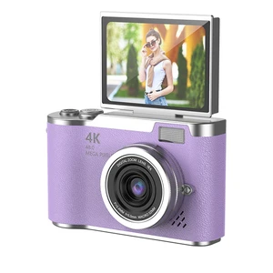 Digital Camera, 1080P HD 48MP Digital Point & Shoot Camera with 2.4 Inch HD Flip Screen, Built in LED Fill Light, 8X Digital Zoom, for Teens Students (Violet) Digital Camera, 1080P HD 48MP Digital Point & Shoot Camera with 2.4 Inch HD Flip Screen, Built in LED Fill Light, 8X Digital Zoom, for Teens Students (Violet)