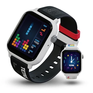 Tetris Retro Gaming Arcade Smart Watch, No Wi-Fi or Bluetooth Built-in Tetris®, Custom Watch Faces, Classic Arcade Sound, Heart Rate Monitor, Fitness Tracking, IP67 Water Resistant Tetris Retro Gaming Arcade Smart Watch, No Wi-Fi or Bluetooth Built-in Tetris®, Custom Watch Faces, Classic Arcade Sound, Heart Rate Monitor, Fitness Tracking, IP67 Water Resistant