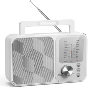 Portable Radio AM FM, AC Power or Battery Operated Radio for Home Outdoor Transistor Radios with Bluetooth/TF Card Player, LED Light, Foldable Handle & Tuning Light, Gifts for Seniors Portable Radio AM FM, AC Power or Battery Operated Radio for Home Outdoor Transistor Radios with Bluetooth/TF Card Player, LED Light, Foldable Handle & Tuning Light, Gifts for Seniors