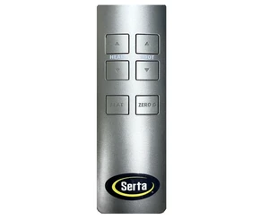 Replacement Remote Compatible with Serta /iSeries - Grey Serta Logo Control for Adjustable Beds Replacement Remote Compatible with Serta /iSeries - Grey Serta Logo Control for Adjustable Beds