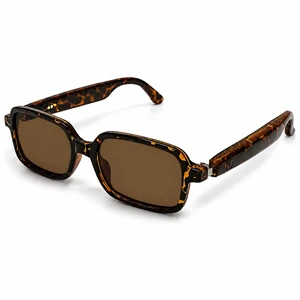 Tea Square Sleek Smart Translation Polarized Sunglasses Women Tea Square Sleek Smart Translation Polarized Sunglasses Women