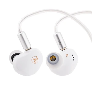 7HZ G1 10mm DLC Diaphragm Dynamic Driver Wired Gaming IEM Earphone with Mild V-shaped Tuning, Detachable OFC Silver-Plated Cable for Musician Audiophile, Type-C with Mic, White 7HZ G1 10mm DLC Diaphragm Dynamic Driver Wired Gaming IEM Earphone with Mild V-shaped Tuning, Detachable OFC Silver-Plated Cable for Musician Audiophile, Type-C with Mic, White