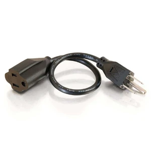 /Cables to Go 10ft 18 AWG Outlet Saver Power Extension Cord (NEMA 5-15P to NEMA 5-15R) /Cables to Go 10ft 18 AWG Outlet Saver Power Extension Cord (NEMA 5-15P to NEMA 5-15R)