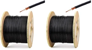 RG174 Coaxial Cable RF RG174 Coax Cable Black 50 Ohm Mini RG-174 Wire Attach BNC SMA Fakra Connectors Cable for Radio Cable Or DIY Antenna Wire (33ft 10M) (Pack of 2) RG174 Coaxial Cable RF RG174 Coax Cable Black 50 Ohm Mini RG-174 Wire Attach BNC SMA Fakra Connectors Cable for Radio Cable Or DIY Antenna Wire (33ft 10M) (Pack of 2)