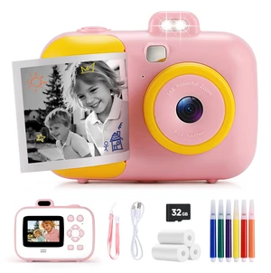 Instant Camera for Kids with Print Paper, 1080P HD Kids Camera Instant Print with 32GB SD Card, Girls Toys for Ages 5-7, Birthday Gifts for 5 6 7 8 9 Year Old Girls Instant Camera for Kids with Print Paper, 1080P HD Kids Camera Instant Print with 32GB SD Card, Girls Toys for Ages 5-7, Birthday Gifts for 5 6 7 8 9 Year Old Girls