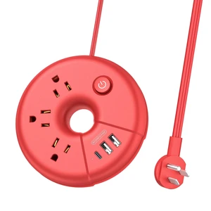 Travel Power Strip with USB Ports, 5 FT Travel Extension Cord with 3 Outlets 3 USB(1 USB-C), Portable Compact Size Charging Station for Cruise Ship, Business Trip, Hotels, Office, Desktop Travel Power Strip with USB Ports, 5 FT Travel Extension Cord with 3 Outlets 3 USB(1 USB-C), Portable Compact Size Charging Station for Cruise Ship, Business Trip, Hotels, Office, Desktop