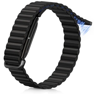 Magnetic Silicone Band Compatible for Google Fitbit Air, Soft Breathable Workout-Friendly Replacement Strap for Women Men, Waterproof Lightweight Strong Magnet Wristband for Fitbit Air Accessories Magnetic Silicone Band Compatible for Google Fitbit Air, Soft Breathable Workout-Friendly Replacement Strap for Women Men, Waterproof Lightweight Strong Magnet Wristband for Fitbit Air Accessories