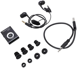 IPX8 Water Proof MP3 Player for Swimming, 8GB Underwater Music Player with Lossless Sound, Secure Clip & Water Proof Headphones for Diving, Surfing, Running, Skiing (Black) IPX8 Water Proof MP3 Player for Swimming, 8GB Underwater Music Player with Lossless Sound, Secure Clip & Water Proof Headphones for Diving, Surfing, Running, Skiing (Black)