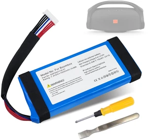 For JBL Boombox 1 Battery Replacement: Boombox 1st Boombox1 GSP0931134 01 Bluetooth Speaker Battery 7.4V 10000mAh (NOT for Boombox 2 3) For JBL Boombox 1 Battery Replacement: Boombox 1st Boombox1 GSP0931134 01 Bluetooth Speaker Battery 7.4V 10000mAh (NOT for Boombox 2 3)