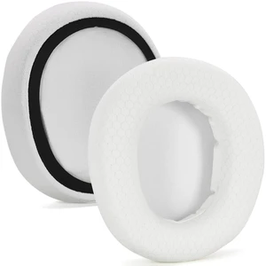Mesh Fabric Earpads Replacement Compatible with SteelSeries Arctis Nova Pro Wired, Nova 1/1X/1P/3/3P/3X/4/4P/4X/5/5P/5X/7/7X/7P Headphons,(Do Not Fit Arctis Nova Pro Wireless) (White) Mesh Fabric Earpads Replacement Compatible with SteelSeries Arctis Nova Pro Wired, Nova 1/1X/1P/3/3P/3X/4/4P/4X/5/5P/5X/7/7X/7P Headphons,(Do Not Fit Arctis Nova Pro Wireless) (White)