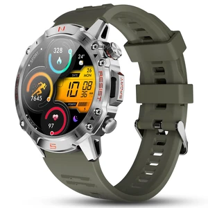 Tactical Smart Watch for Men, Rugged 1.43" AMOLED Fitness Tracker Bluetooth Calling, 5ATM Waterproof, 170+ Sports Modes, Heart Rate & SpO2 Monitor, Sleep Tracking, 2 Bands, Android & iPhone Tactical Smart Watch for Men, Rugged 1.43" AMOLED Fitness Tracker Bluetooth Calling, 5ATM Waterproof, 170+ Sports Modes, Heart Rate & SpO2 Monitor, Sleep Tracking, 2 Bands, Android & iPhone