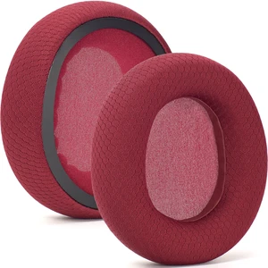 Mesh Fabric Earpads Replacement Compatible with SteelSeries Arctis Nova Pro Wired, Nova 1/1X/1P/3/3P/3X/4/4P/4X/5/5P/5X/7/7X/7P Headphons,(Do Not Fit Arctis Nova Pro Wireless) (Red) Mesh Fabric Earpads Replacement Compatible with SteelSeries Arctis Nova Pro Wired, Nova 1/1X/1P/3/3P/3X/4/4P/4X/5/5P/5X/7/7X/7P Headphons,(Do Not Fit Arctis Nova Pro Wireless) (Red)