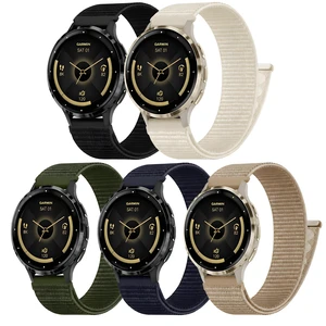 5 Pack Sport Loop Nylon Compatible with Garmin Venu 3S/Venu 2S, 18mm Soft Nylon Breathable Washable Replacement Wristband for Vivoactive 4S/Forerunner 255S/265S for Women Men 5 Pack Sport Loop Nylon Compatible with Garmin Venu 3S/Venu 2S, 18mm Soft Nylon Breathable Washable Replacement Wristband for Vivoactive 4S/Forerunner 255S/265S for Women Men