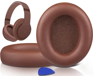 Replacement Earpads for Beats Studio Pro Wireless Noise Cancelling Headphones, Cushions Ear Pads with Soft Protein Leather, Noise Isolation Foam - Earth Replacement Earpads for Beats Studio Pro Wireless Noise Cancelling Headphones, Cushions Ear Pads with Soft Protein Leather, Noise Isolation Foam - Earth