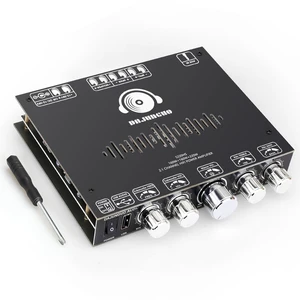 S220HS 2.1 Channel Bluetooth Power Amplifier Board, TDA7498E Chip 160W×2+220W, 12V-38V Audio Power Amplifier Module, Support Custom Bluetooth Name and Set Bluetooth Password S220HS 2.1 Channel Bluetooth Power Amplifier Board, TDA7498E Chip 160W×2+220W, 12V-38V Audio Power Amplifier Module, Support Custom Bluetooth Name and Set Bluetooth Password