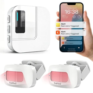 WiFi Motion Sensor Door Chime, Smart Motion Alert System with App Notifications & Instant Phone Alerts, Entry Sensor for Home, Pet Monitoring, Elderly Care and Store Entrance WiFi Motion Sensor Door Chime, Smart Motion Alert System with App Notifications & Instant Phone Alerts, Entry Sensor for Home, Pet Monitoring, Elderly Care and Store Entrance
