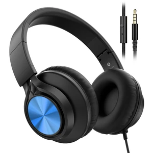 Kids Headphones with Microphone, School Headphones for K-12 Student-Blue Over-Ear Headphones for Classroom, Online Learning, Travel, Chromebook, Laptop & Tablet Kids Headphones with Microphone, School Headphones for K-12 Student-Blue Over-Ear Headphones for Classroom, Online Learning, Travel, Chromebook, Laptop & Tablet