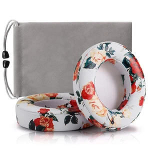 Replacement Ear Cushion Pads Cover Compatible with Beats Studio 2.0 and Studio 3.0 Over Ear Headphones 1 Pair(Floral White) Replacement Ear Cushion Pads Cover Compatible with Beats Studio 2.0 and Studio 3.0 Over Ear Headphones 1 Pair(Floral White)