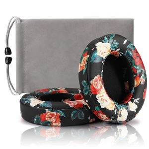 Replacement Ear Cushion Pads Cover Compatible with Beats Studio 2.0 and Studio 3.0 Over Ear Headphones only by Dr.DRE-1 Pair(Floral Black) Replacement Ear Cushion Pads Cover Compatible with Beats Studio 2.0 and Studio 3.0 Over Ear Headphones only by Dr.DRE-1 Pair(Floral Black)