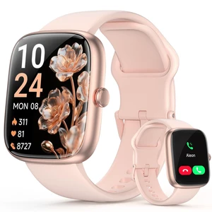 Smart Watch for Women, 1.83" HD Fitness Tracker (Answer/Make Call) with 24/7 Heart Rate/Sleep/SpO2 Monitor, IP68 Waterproof, 100+ Sport Modes Smartwatch for iPhone/Samsung/Android (Rose Pink) Smart Watch for Women, 1.83" HD Fitness Tracker (Answer/Make Call) with 24/7 Heart Rate/Sleep/SpO2 Monitor, IP68 Waterproof, 100+ Sport Modes Smartwatch for iPhone/Samsung/Android (Rose Pink)