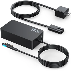 127W Surface Book 3 Charger, for Microsoft SurfaceBook 3 2 1, Windows Surface Laptop Studio 2 1, Surface Laptop/Pro/Go Power Supply AC Adapter Cord, Fast Charge with Magnetic Plug & LED 127W Surface Book 3 Charger, for Microsoft SurfaceBook 3 2 1, Windows Surface Laptop Studio 2 1, Surface Laptop/Pro/Go Power Supply AC Adapter Cord, Fast Charge with Magnetic Plug & LED