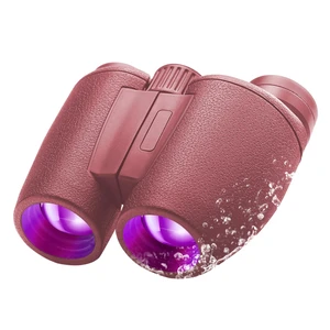8x30 Red Compact Binoculars for Adults & Kids High Power, Waterproof, Bird-Watching Hiking Travel 8x30 Red Compact Binoculars for Adults & Kids High Power, Waterproof, Bird-Watching Hiking Travel