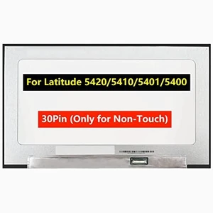 Screen Replacement 14.0 inch for Dell Latitude 5420 5410 5401 5400 LCD Screen FHD 1920x1080 30Pin Laptop Display Panel (for Non-Touch) Screen Replacement 14.0 inch for Dell Latitude 5420 5410 5401 5400 LCD Screen FHD 1920x1080 30Pin Laptop Display Panel (for Non-Touch)