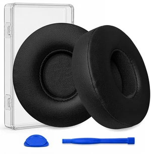 Replacement Ear Pads for Beats Solo 2 & Solo 3 Wired & Wireless Headphones, Ear Cushions, Ear Cups Cover Repair Parts (Black) Replacement Ear Pads for Beats Solo 2 & Solo 3 Wired & Wireless Headphones, Ear Cushions, Ear Cups Cover Repair Parts (Black)