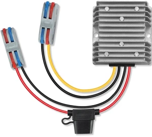 DC 12V 24V Step Up to 48V 5A 240W DC Boost Converter with Fuse Voltage Regulator Supply Power Converter Waterproof Module Transformer for Golf Cart CNC Equipment RV Accessories DC 12V 24V Step Up to 48V 5A 240W DC Boost Converter with Fuse Voltage Regulator Supply Power Converter Waterproof Module Transformer for Golf Cart CNC Equipment RV Accessories