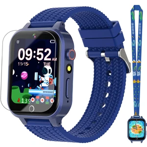 Kids Smart Watch for Boys Age 5-12, Kids Watch with 26 Games, Camera Music Player Pedometer Habit Tracking HD Touchscreen Flashlight Smart Watch for Kid Birthday Gifts for Boys Ages 6 7 8 9 (Blue) Kids Smart Watch for Boys Age 5-12, Kids Watch with 26 Games, Camera Music Player Pedometer Habit Tracking HD Touchscreen Flashlight Smart Watch for Kid Birthday Gifts for Boys Ages 6 7 8 9 (Blue)