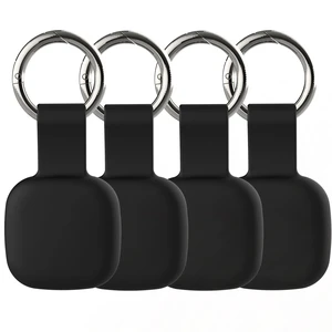 4-Pack Holder for Life360 Tile Mate 2024/2022 Tracker with Keychain Soft Silicone Scratch Resistant Cover, Anti-Lost Case Accessories for Bag,Luggages,Keys,Pets,Dogs, Black 4-Pack Holder for Life360 Tile Mate 2024/2022 Tracker with Keychain Soft Silicone Scratch Resistant Cover, Anti-Lost Case Accessories for Bag,Luggages,Keys,Pets,Dogs, Black