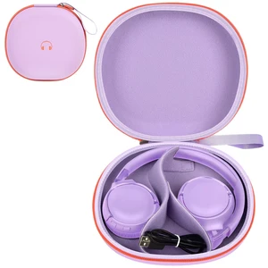 Headphone Case for JBL Tune 770NCfor JBL Live, 770NC, 660NC, 650B Adjustable Divider, Cable Space and Carry Handle for Commuting, Gym and Travel, Students and Music Lovers, Case Only - Purple Headphone Case for JBL Tune 770NCfor JBL Live, 770NC, 660NC, 650B Adjustable Divider, Cable Space and Carry Handle for Commuting, Gym and Travel, Students and Music Lovers, Case Only - Purple