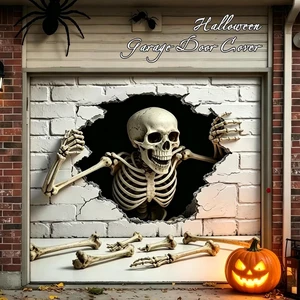 7 x 8 ft Halloween Garage Door Cover Spooky Design Cover for one-car Garage Halloween Garage Door Decorations 8x7 ft Banner Backdrop, Easy Installation, for Home Outdoor Indoor Spooky Party Wall 7 x 8 ft Halloween Garage Door Cover Spooky Design Cover for one-car Garage Halloween Garage Door Decorations 8x7 ft Banner Backdrop, Easy Installation, for Home Outdoor Indoor Spooky Party Wall