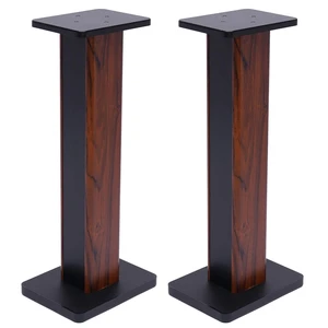 1 Pair Universal Wood Speaker Stands, Premium Surround Sound Home Theater Audio Stands, Bookshelf Speakers or Studio Monitors Stands (28" - Yellow Sandalwood) 1 Pair Universal Wood Speaker Stands, Premium Surround Sound Home Theater Audio Stands, Bookshelf Speakers or Studio Monitors Stands (28" - Yellow Sandalwood)