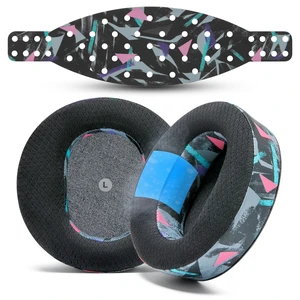 Mod Kit V2 for Maxwell 1 - Cooling Gel Earpads & Wide Headband Made by Wicked Cushions For Audeze Maxwell Xbox & PS5 Gen 1, Enhanced Comfort & Cooling 90's Black Mod Kit V2 for Maxwell 1 - Cooling Gel Earpads & Wide Headband Made by Wicked Cushions For Audeze Maxwell Xbox & PS5 Gen 1, Enhanced Comfort & Cooling 90's Black