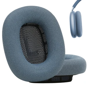 Upgraded Ear Cushions Fit for AirPods Max with Breathable Mesh Fabric& Silicone Layer (2024 Version-Blue) Upgraded Ear Cushions Fit for AirPods Max with Breathable Mesh Fabric& Silicone Layer (2024 Version-Blue)