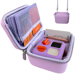 Hard Travel Case Compatible with Yoto MiniKids Audio & Music Player,Yoto Card Holder Bag with Adjustable Shoulder Strap for Up to 36 Audiobook Cards,Childrens Mini Player. (purple) Hard Travel Case Compatible with Yoto MiniKids Audio & Music Player,Yoto Card Holder Bag with Adjustable Shoulder Strap for Up to 36 Audiobook Cards,Childrens Mini Player. (purple)