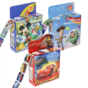 600 Pcs Roll Kids Sticker, 3 Pack in 30 Designs,1-1/2 Inch Self Adhesive Label Cartoon Stickers for Kids Teacher (Cartoon) 600 Pcs Roll Kids Sticker, 3 Pack in 30 Designs,1-1/2 Inch Self Adhesive Label Cartoon Stickers for Kids Teacher (Cartoon)