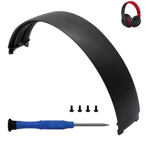 Headband Replacement for Studio 3.0 A1914/ Studio 2.0 Wireless Headphones Studio 3 Top Headband Replacement Head Band Parts Accessories,Not Easy To Break,As Same As OEM Repair Kit (Black+Red) Headband Replacement for Studio 3.0 A1914/ Studio 2.0 Wireless Headphones Studio 3 Top Headband Replacement Head Band Parts Accessories,Not Easy To Break,As Same As OEM Repair Kit (Black+Red)