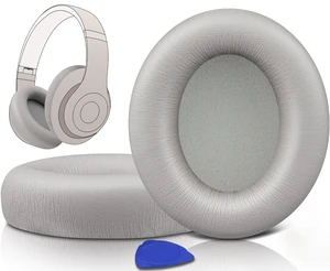 Replacement Earpads for Beats Studio Pro Wireless Noise Cancelling Headphones, Cushions Ear Pads with Soft Protein Leather, Noise Isolation Foam - Sandstone Replacement Earpads for Beats Studio Pro Wireless Noise Cancelling Headphones, Cushions Ear Pads with Soft Protein Leather, Noise Isolation Foam - Sandstone