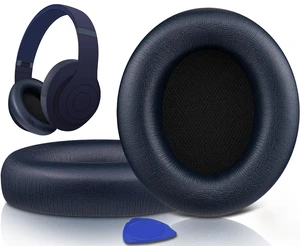 Replacement Earpads for Beats Studio Pro Wireless Noise Cancelling Headphones, Cushions Ear Pads with Soft Protein Leather, Noise Isolation Foam - Navy Blue Replacement Earpads for Beats Studio Pro Wireless Noise Cancelling Headphones, Cushions Ear Pads with Soft Protein Leather, Noise Isolation Foam - Navy Blue