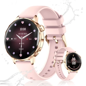 Smart Watches for Women, IP68 Waterproof Fitness Tracker, Answer/Make Calls, 100+ Sport Modes, Heart Rate/Sleep/Steps Monitor for Android Phones and iPhone Smart Watches for Women, IP68 Waterproof Fitness Tracker, Answer/Make Calls, 100+ Sport Modes, Heart Rate/Sleep/Steps Monitor for Android Phones and iPhone