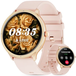 Smart Watches for Men Women, 1.75" AMOLED Smart Watch with Bluetooth Calling, Fitness Tracker with Heart Rate Sleep Monitor Pedometer, IP68 Waterproof, 100+ Sport Modes, Compatible with Android iPhone Smart Watches for Men Women, 1.75" AMOLED Smart Watch with Bluetooth Calling, Fitness Tracker with Heart Rate Sleep Monitor Pedometer, IP68 Waterproof, 100+ Sport Modes, Compatible with Android iPhone
