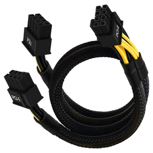 8 Pin PCIe Cable for EVGA Power Supply, PCIe 8 Pin Male to Dual (6+2) Male PCI Express Power Adapter Sleeved 25-inch+9-inch (63cm+23cm) 8 Pin PCIe Cable for EVGA Power Supply, PCIe 8 Pin Male to Dual (6+2) Male PCI Express Power Adapter Sleeved 25-inch+9-inch (63cm+23cm)