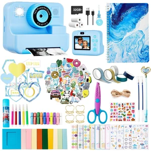 Kids Instant Print Camera with DIY Journal Kit 1080P Selfie Digital Camera for Girls & Boys Ages 3-12, 200+ Accessories, Christmas & Birthday Gifts (Blue) Kids Instant Print Camera with DIY Journal Kit 1080P Selfie Digital Camera for Girls & Boys Ages 3-12, 200+ Accessories, Christmas & Birthday Gifts (Blue)