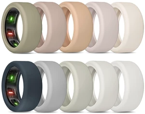 Compatible with RingConn Gen 3 /Gen 2 /Gen 2 Air Cover Anti-Scratch Elastic Silicone Protector for Ring Conn Compatible with RingConn Gen 3 /Gen 2 /Gen 2 Air Cover Anti-Scratch Elastic Silicone Protector for Ring Conn