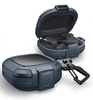 for Shokz OpenFit 2 Case with Drop-Proof Lock, Shockproof Rugged Bumper Cases Protective Cover with Carabiner & Keyring & Cleaner Kit for Shokz OpenFit 2 (2025) Blue for Shokz OpenFit 2 Case with Drop-Proof Lock, Shockproof Rugged Bumper Cases Protective Cover with Carabiner & Keyring & Cleaner Kit for Shokz OpenFit 2 (2025) Blue