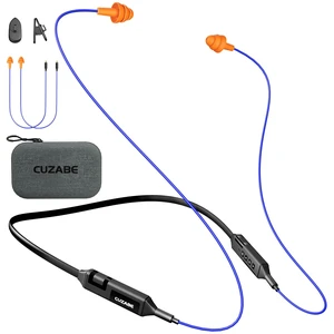 Bluetooth Earplug Headphones for Work, Replacement Buds, 30H Battery 29 dB Noise Reduction Ear Protection, OSHA Compliant, Extra Pair Included, for Safety in Noisy Workplaces, Neckband Earbuds Bluetooth Earplug Headphones for Work, Replacement Buds, 30H Battery 29 dB Noise Reduction Ear Protection, OSHA Compliant, Extra Pair Included, for Safety in Noisy Workplaces, Neckband Earbuds