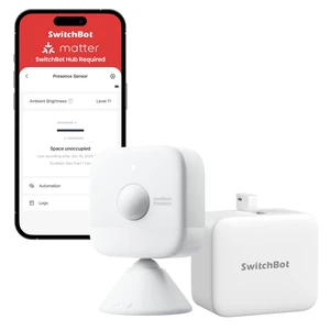 Smart mmWave Radar Motion Sensor, Bluetooth Presence Sensor with Dynamic Detection & Zone Positioning, Compatible with Alexa, HomeKit & Apple Home (Presence Sensor&Bot) Smart mmWave Radar Motion Sensor, Bluetooth Presence Sensor with Dynamic Detection & Zone Positioning, Compatible with Alexa, HomeKit & Apple Home (Presence Sensor&Bot)